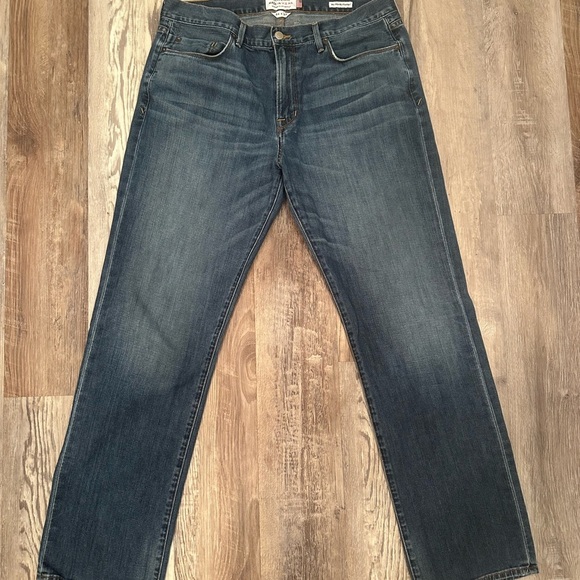 Lucky Brand Men’s 363 Vintage Straight Blue Jeans Denim Casual Sz 34 X 32 - Picture 7 of 8